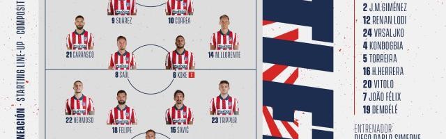 熊猫体育子公司-西甲争冠3场焦点战首发同时出炉 巴萨重操4后卫